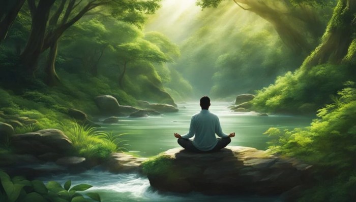 Meditasi ilustrasi manfaatnya mengenal jenis